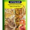 Vitakraft Crunch Sticks Popped Grains & Honey & Apple & Orange Flavor Rabbit & Guinea Pig Treat Variety Pack, 2-pack