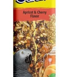 Vitakraft Crunch Sticks Apricot & Cherry Parrot Bird Treat Toy