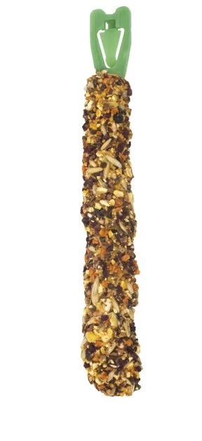 Vitakraft Crunch Sticks Apricot & Cherry Parrot Bird Treat Toy 4 Vitakraft Crunch Sticks Apricot & Cherry Parrot Bird Treat Toy - Image 2