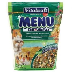 Vitakraft Menu Alfalfa Pellets Blend Vitamin & Mineral Fortified Premium Hamster Food, 2.5-lb bag