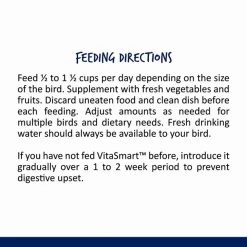 Vitakraft VitaSmart Complete Nutrition Parrot Food, 7-lb bag 12 Vitakraft VitaSmart Complete Nutrition Parrot Food, 7-lb bag -Deals Marvel Store✌️ 207545 PT5. SY630 V1598655665