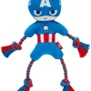 Marvel 's Captain America Plush with Rope Squeaky Dog Toy 1 Marvel 's Captain America Plush with Rope Squeaky Dog Toy -Deals Marvel Store✌️ 220615 MAIN. SY630 V1611783066