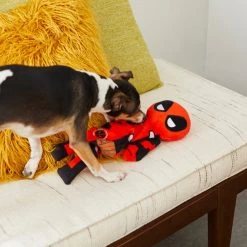 Marvel 's Deadpool Bungee Plush Squeaky Dog Toy 7 Marvel 's Deadpool Bungee Plush Squeaky Dog Toy -Deals Marvel Store✌️ 220659 PT2. SY630 V1612365151