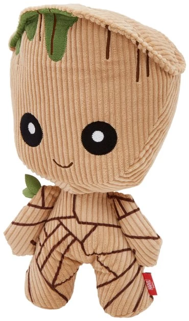 Marvel 's Groot Plush Squeaky Dog Toy 3 Marvel 's Groot Plush Squeaky Dog Toy