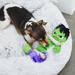 Marvel 's The Hulk Bungee Plush Squeaky Dog Toy -Deals Marvel Store✌️ 220726 PT2. SY630 V1612365532