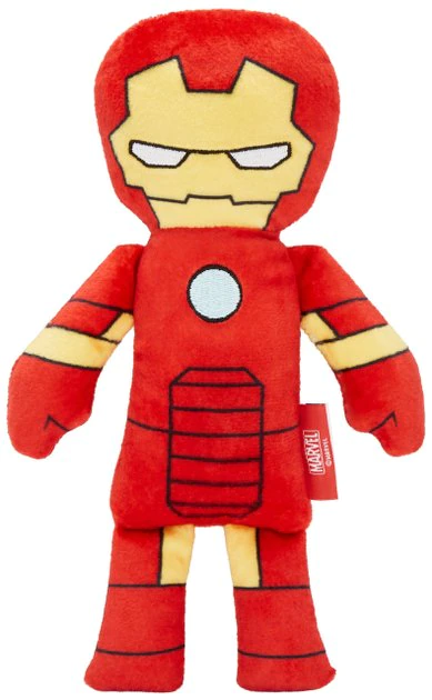 Marvel 's Ironman Plush Kicker Cat Toy with Catnip 2 Marvel 's Ironman Plush Kicker Cat Toy with Catnip