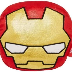 Marvel 's Ironman Round Plush Squeaky Dog Toy