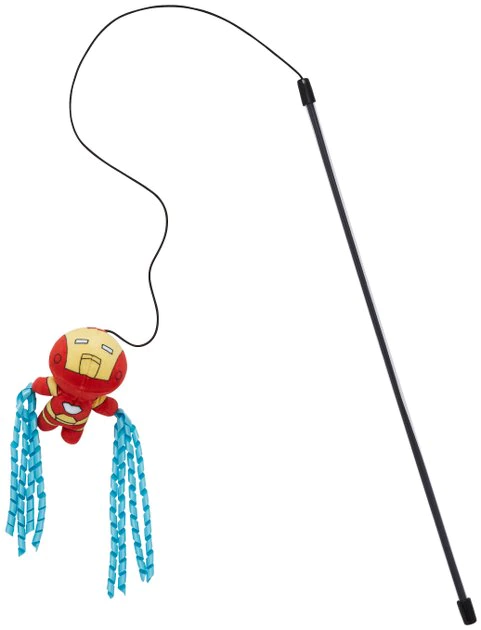 Marvel 's Ironman Teaser Cat Toy with Catnip 3 Marvel 's Ironman Teaser Cat Toy with Catnip