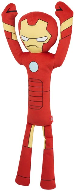 Marvel 's Iron Man Wagazoo Plush Squeaky Dog Toy 3 Marvel 's Iron Man Wagazoo Plush Squeaky Dog Toy