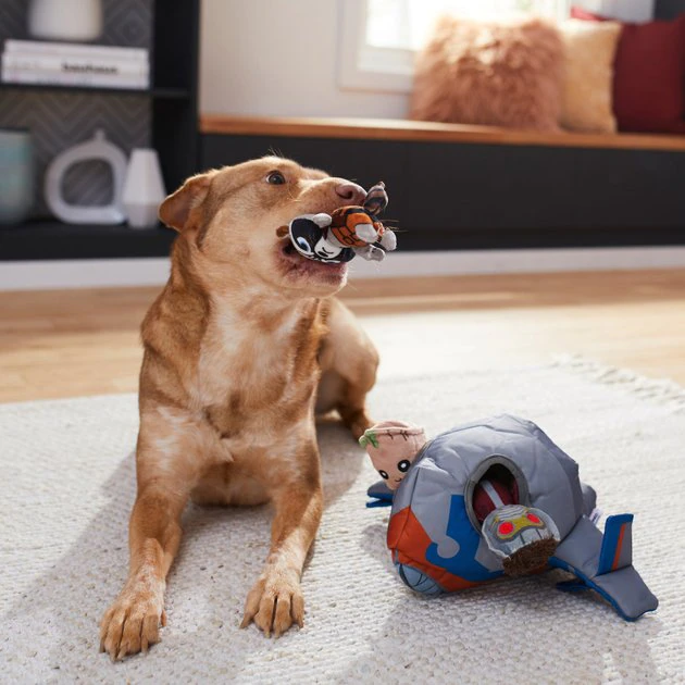 Disney Marvel 's The Milano Hide & Seek Puzzle Plush Squeaky Dog Toy 6 Disney Marvel 's The Milano Hide & Seek Puzzle Plush Squeaky Dog Toy - Image 4