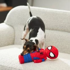 Marvel 's Spider-Man Bottle Plush Squeaky Dog Toy -Deals Marvel Store✌️ 220880 PT2. SY630 V1612365177