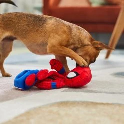 Marvel 's Spider-Man Bungee Plush Squeaky Dog Toy -Deals Marvel Store✌️ 220884 PT2. SY630 V1612365149