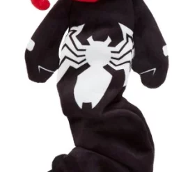 Marvel 's Venom Bungee Plush Squeaky Dog Toy
