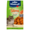 Vitakraft Mini Slims with Carrot Hamster & Small Animal Nibble Stick Treat, 1.76-oz bag