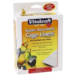 Vitakraft Parrot, Conure, Parakeet & Cockatiel Bird Cage Liners