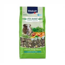 Vitakraft Vita Smart Complete Nutrition Premium Fortified Blend Timothy Hay Guinea Pig Food, 8-lb bag