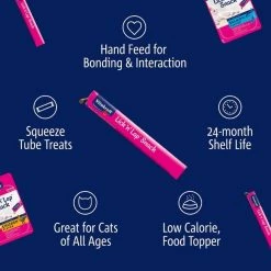 Vitakraft Lick 'n' Lap Creamy Chicken Low Calorie Interactive Wet Cat Treat?, 0.42-oz tube, case of 20 -Deals Marvel Store✌️ 282783 PT4. SY630 V1617660163