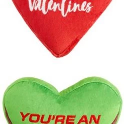 Marvel 's Scarlet Witch & Vision Hearts Plush Squeaky Dog Toy, 2 count -Deals Marvel Store✌️ 299002 PT2. SY630 V1639418495