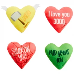 Marvel 's Valentine Candy Heart Heroes Plush Cat Toy with Catnip, 4 count -Deals Marvel Store✌️ 299015 PT2. SY630 V1639418706