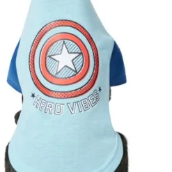 Marvel 's Captain America "Hero Vibes" Dog & Cat T-shirt 10 Marvel 's Captain America "Hero Vibes" Dog & Cat T-shirt -Deals Marvel Store✌️ 311924 PT2. SY630 V1643325200