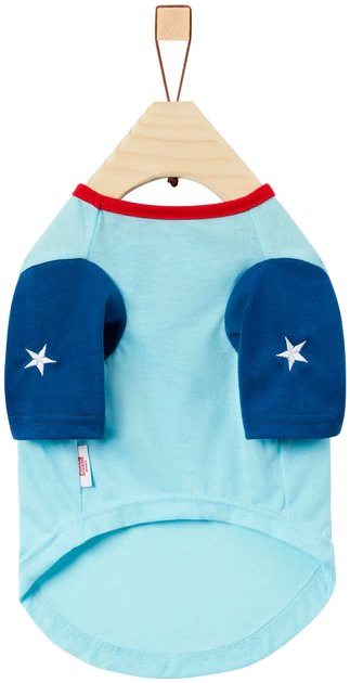 Marvel 's Captain America "Hero Vibes" Dog & Cat T-shirt 7 Marvel 's Captain America "Hero Vibes" Dog & Cat T-shirt - Image 5