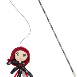 Deals Marvel Store✌️ 16 Marvel 'S Black Widow Teaser Wand Cat Toy with Catnip