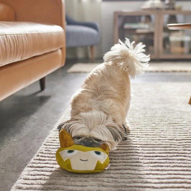 Marvel 'S Loki Round Plush Squeaky Dog Toy 5 Marvel 'S Loki Round Plush Squeaky Dog Toy - Image 3