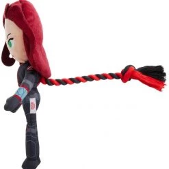 Marvel 'S Black Widow Plush with Rope Squeaky Dog Toy -Deals Marvel Store✌️ 316404 PT2. SY630 V1645205849