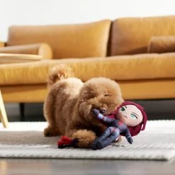 Marvel 'S Black Widow Plush with Rope Squeaky Dog Toy -Deals Marvel Store✌️ 316404 PT3. SY630 V1645205754