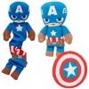 Marvel's Captain America Bungee Plush Squeaky Dog Toy + Captain America and Shield Plush Cat Toy with Catnip, 2 count -Deals Marvel Store✌️ 319532 MAIN. SY630 V1630618871