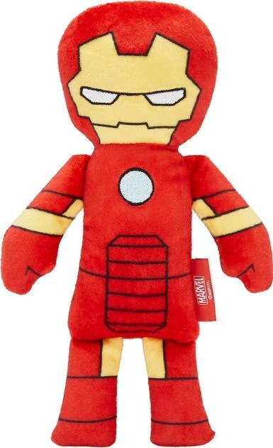 Marvel's Ironman Plush Kicker Toy + Ironman Teaser Cat Toy with Catnip 4 Marvel's Ironman Plush Kicker Toy + Ironman Teaser Cat Toy with Catnip - Image 2