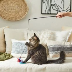 Marvel's Spider-Man Wagazoo Plush Squeaky Dog Toy + Spider-Man Teaser Cat Toy with Catnip -Deals Marvel Store✌️ 319540 PT6. SY630 V1630622802