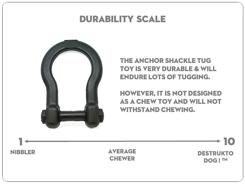SodaPup Anchor Shackle Tug Dog Toy 8 SodaPup Anchor Shackle Tug Dog Toy - Image 6