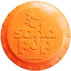 SodaPup Bottle Top Rubber Flying Disk Dog Toy