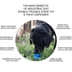 SodaPup Double Trouble Rubber Treat Dispenser Dog Toy 14 SodaPup Double Trouble Rubber Treat Dispenser Dog Toy -Deals Marvel Store✌️ 346966 PT5. SY630 V1638404495