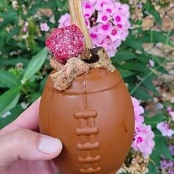 SodaPup Football Rubber Treat Dispenser Dog Toy -Deals Marvel Store✌️ 346988 PT8. SY630 V1638340626