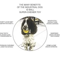 SodaPup Gear Ball Durable Rubber Chew & Retrieving Dog Toy -Deals Marvel Store✌️ 346991 PT2. SY630 V1638341191