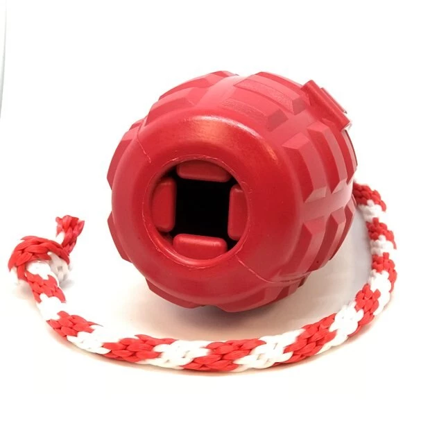 SodaPup Grenade Reward Rubber Tug & Retrieving Dog Toy 6 SodaPup Grenade Reward Rubber Tug & Retrieving Dog Toy - Image 4