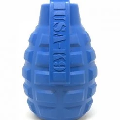 SodaPup Grenade Rubber Treat Dispenser Dog Toy