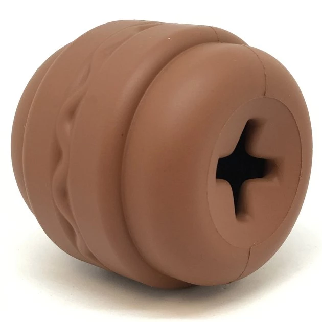 SodaPup Hamburger Rubber Treat Dispenser Dog Toy 11 SodaPup Hamburger Rubber Treat Dispenser Dog Toy - Image 9