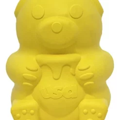 SodaPup Honey Bear Rubber Treat Dispenser Dog Toy