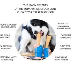 SodaPup Ice Cream Cone Treat Dispenser Dog Toy 13 SodaPup Ice Cream Cone Treat Dispenser Dog Toy -Deals Marvel Store✌️ 347017 PT2. SY630 V1638306102