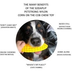 SodaPup Nylon Corn on the Cob Chew & Enrichment Dog Toy 14 SodaPup Nylon Corn on the Cob Chew & Enrichment Dog Toy -Deals Marvel Store✌️ 347044 PT3. SY630 V1638341188