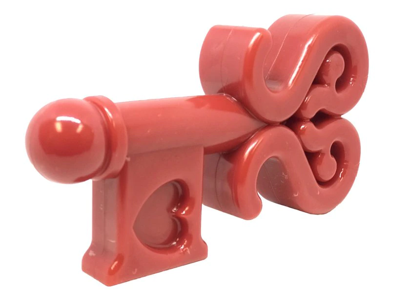 SodaPup Nylon Key to My Heart Chew Dog Toy 5 SodaPup Nylon Key to My Heart Chew Dog Toy - Image 3