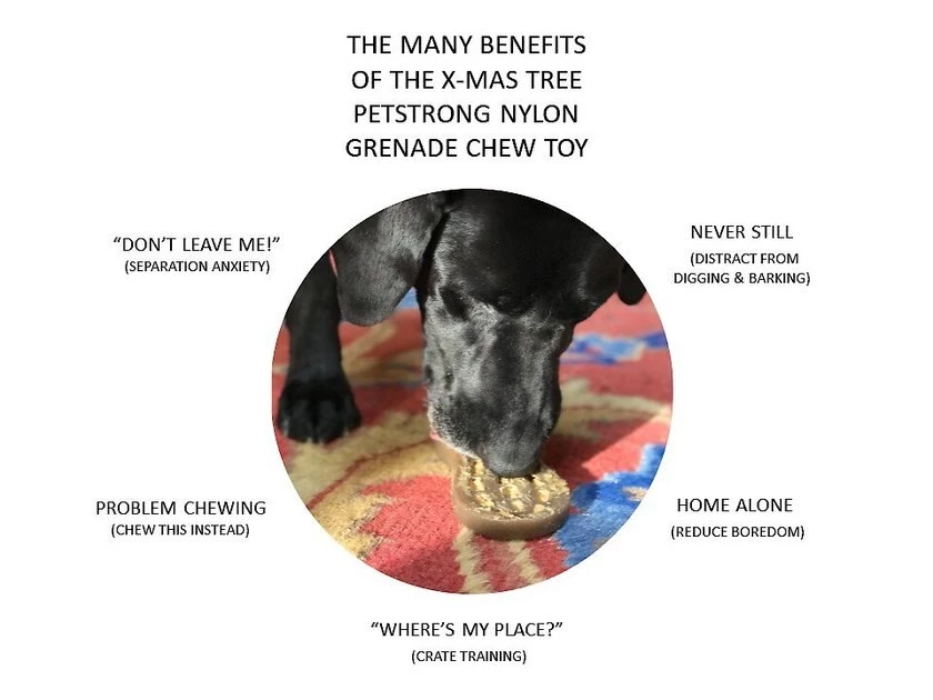 SodaPup Nylon Peanut Chew & Enrichment Dog Toy 5 SodaPup Nylon Peanut Chew & Enrichment Dog Toy - Image 3