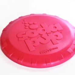 SodaPup Puppy Bottle Top Rubber Flying Disk Dog Toy -Deals Marvel Store✌️ 347098 PT7. SY630 V1638340305