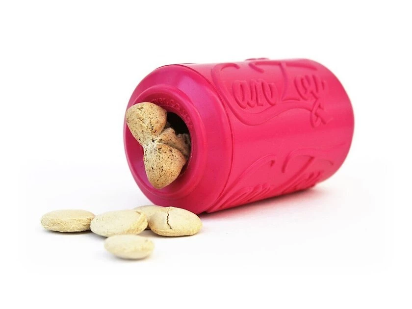 SodaPup Puppy Can Toy Rubber Treat Dispenser Dog Toy 7 SodaPup Puppy Can Toy Rubber Treat Dispenser Dog Toy - Image 5