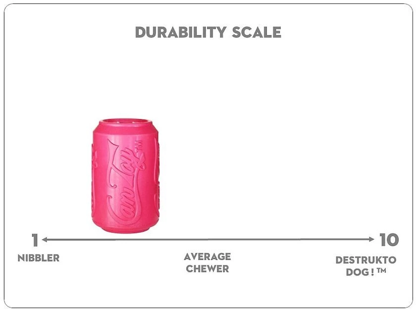 SodaPup Puppy Can Toy Rubber Treat Dispenser Dog Toy 10 SodaPup Puppy Can Toy Rubber Treat Dispenser Dog Toy - Image 8