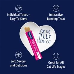 Vitakraft Lick 'n' Lap Jelly Chicken Low Calorie Interactive Wet Cat Treat?, 2.1-oz pouch, pack of 4 -Deals Marvel Store✌️ 347882 PT8. SY630 V1638832919