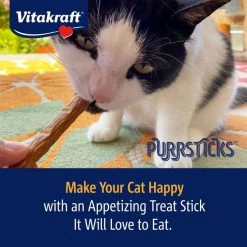 Vitakraft PurrSticks Meaty Chicken Recipe Segmented & Breakable Deliciously Tender Cat Treats, 1.26-oz, pack of 6 -Deals Marvel Store✌️ 347892 PT6. SY630 V1638839514
